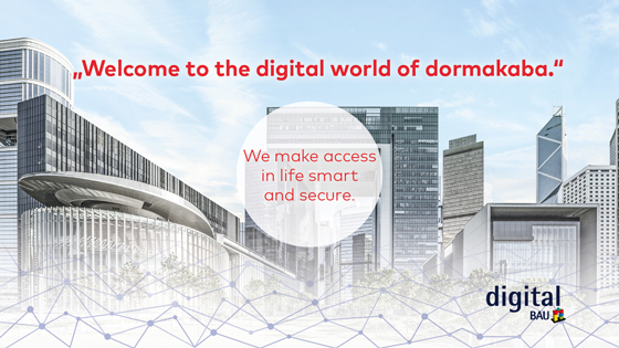 Besuchen Sie dormakaba auf der digitalBAU 2020